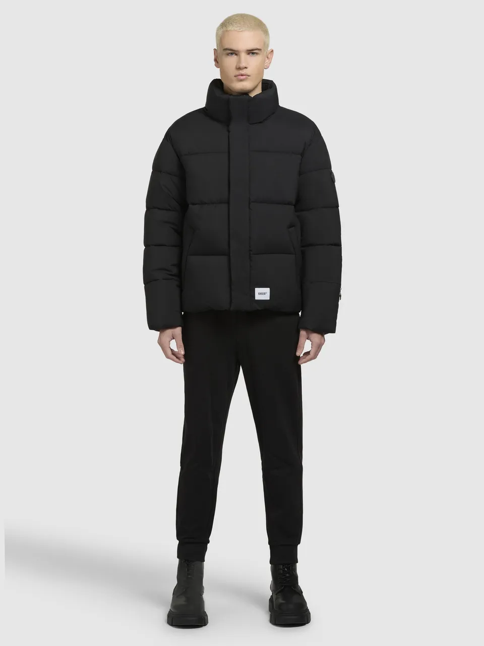 khujo-dungh-matt-steppjacke-damen-schwarz image 1