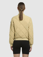 khujo-jacke-ange-gelbgr-n-kurze-bomber-steppjacke-regular-fit image 3