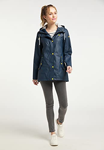 schmuddelwedda-damen-regenjacke-friesennerz-in-marine image 5