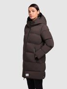 khujo-coat-dido4-wattierte-damen-winterjacke-in-moody-plum image 5