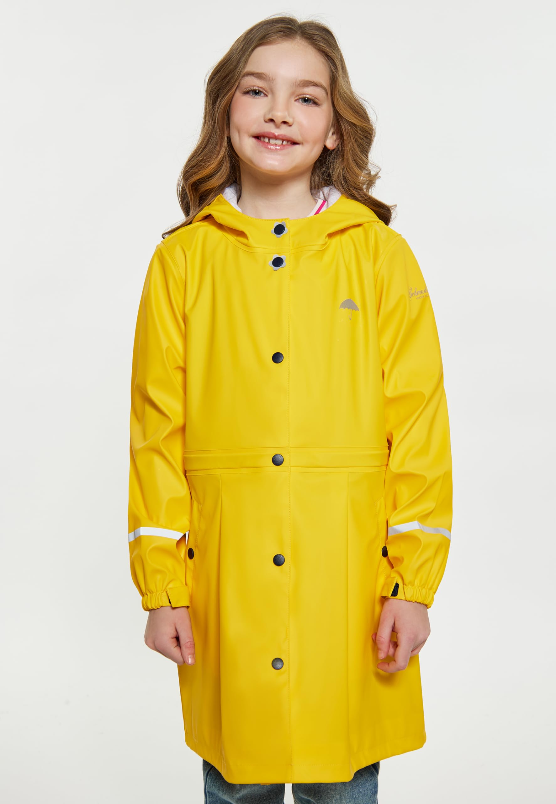 schmuddelwedda-m-dchen-regenmantel-wasserdicht-mit-taschen image 4