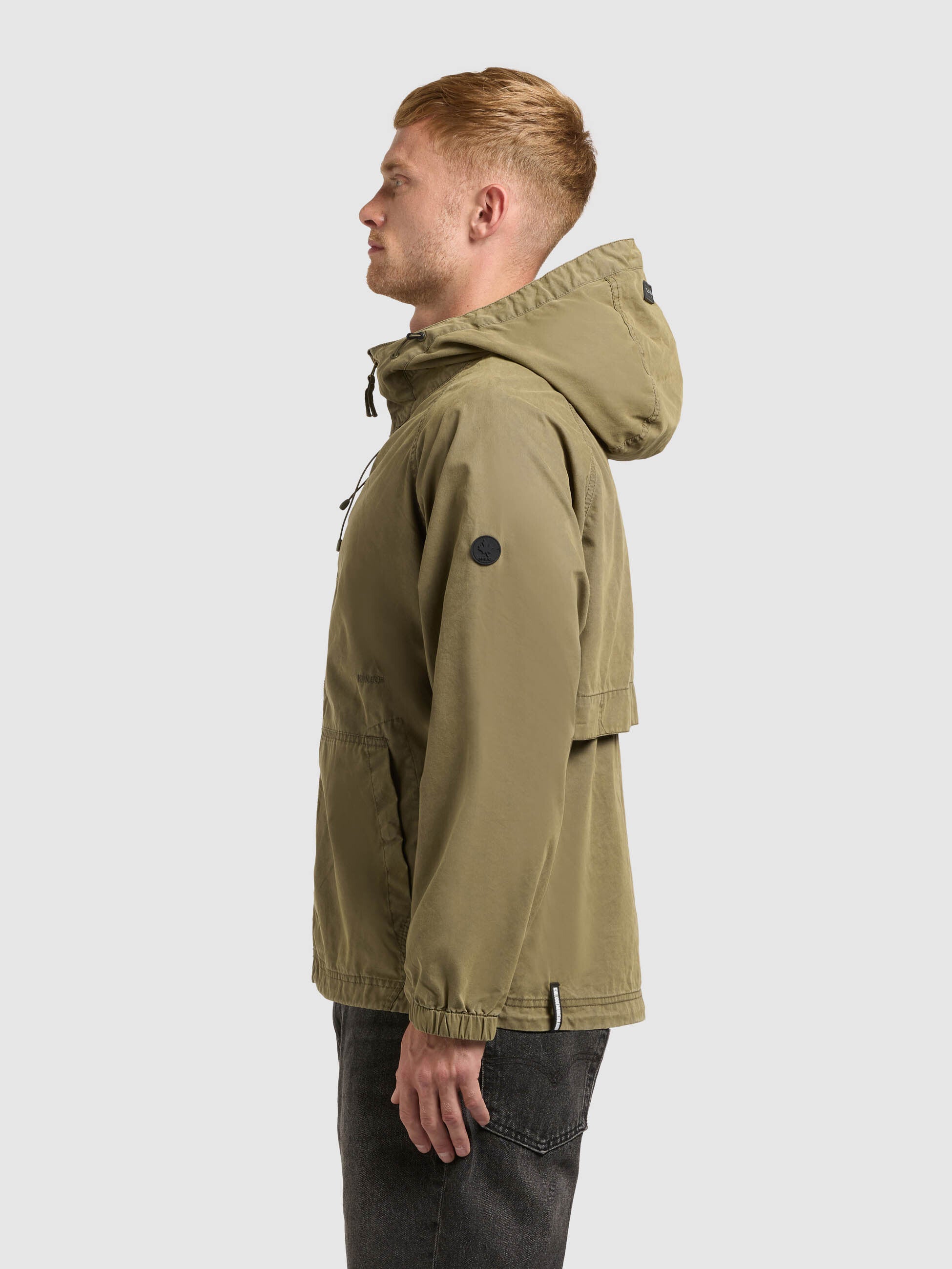 khujo-jacke-weru-turtle-green-blousonjacke-mit-kapuze image 5