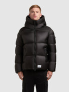 khujo-jacke-dane-black-damen-steppjacke-regular-fit-crinkle-optik image 4