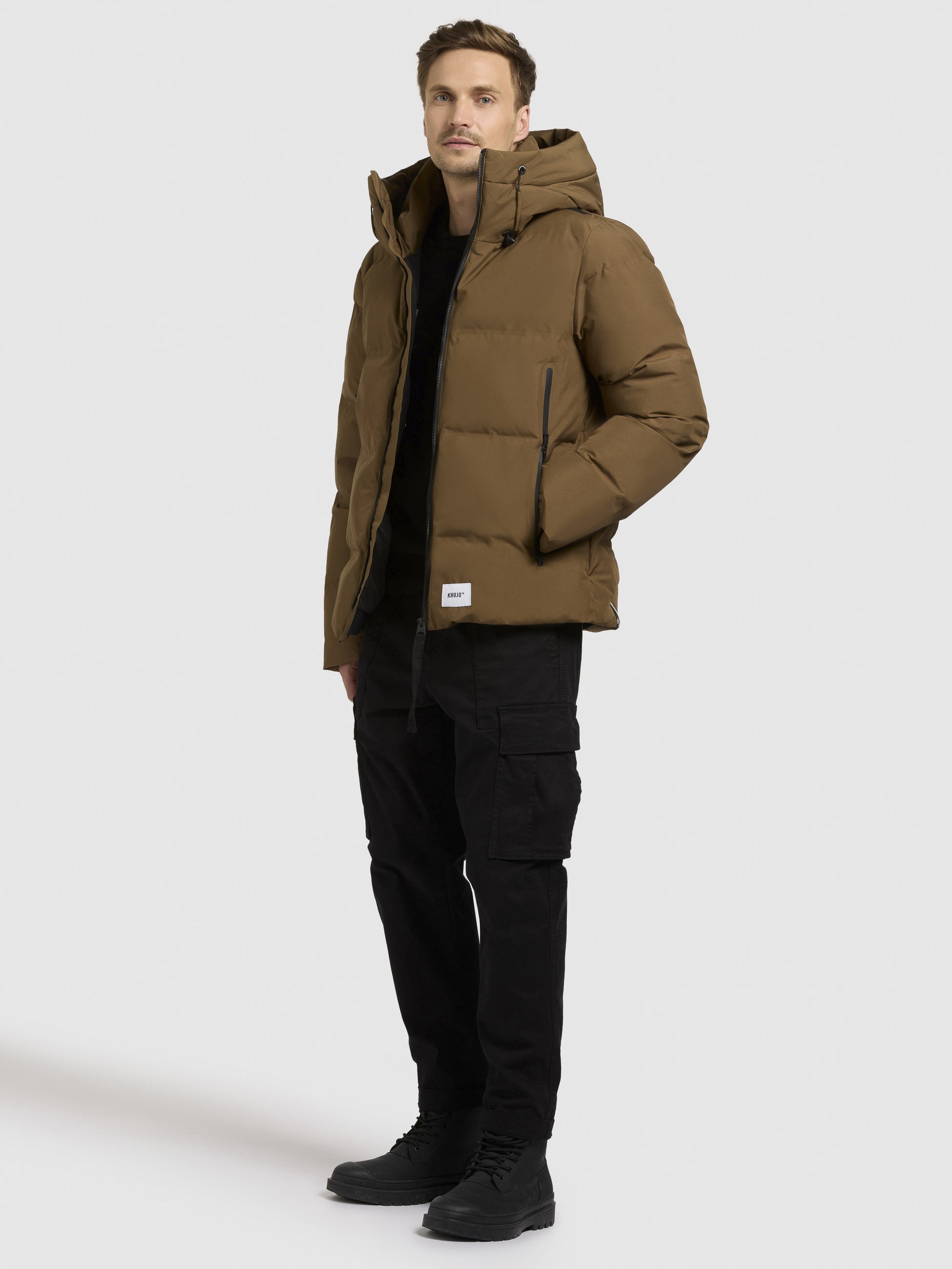 khujo-wesh2-damen-steppjacke-khaki image 6