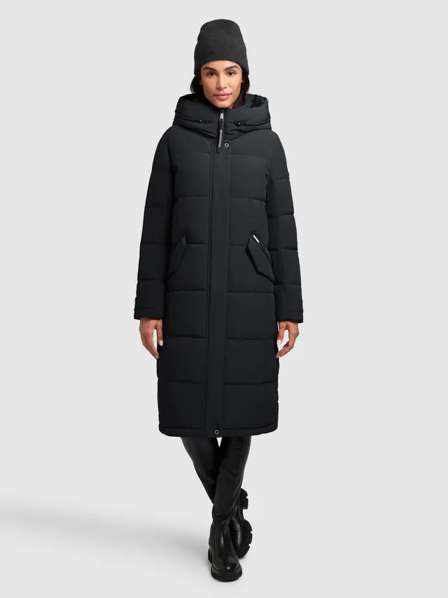 khujo-mantel-dairi-port-blue-knielanger-steppmantel image 1