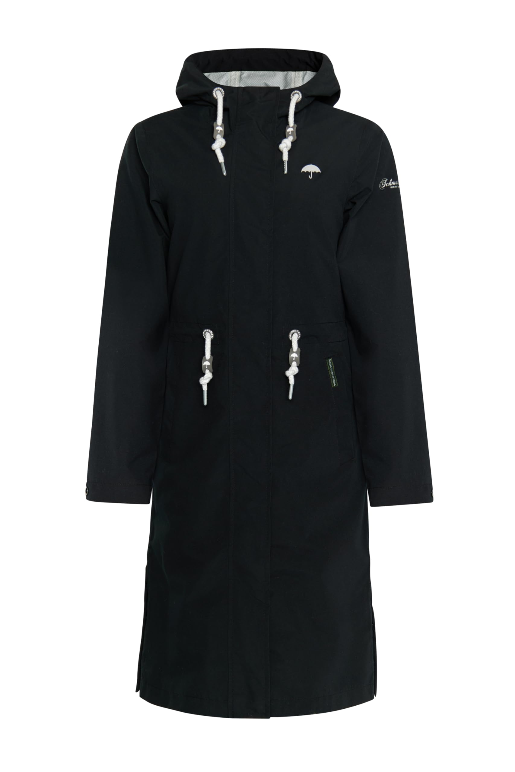 schmuddelwedda-damen-regenmantel-aus-recyceltem-polyester-nachhaltiger-regenmant image 1