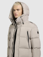khujo-coat-morse2-light-gray-warm-wattierter-steppmantel image 7