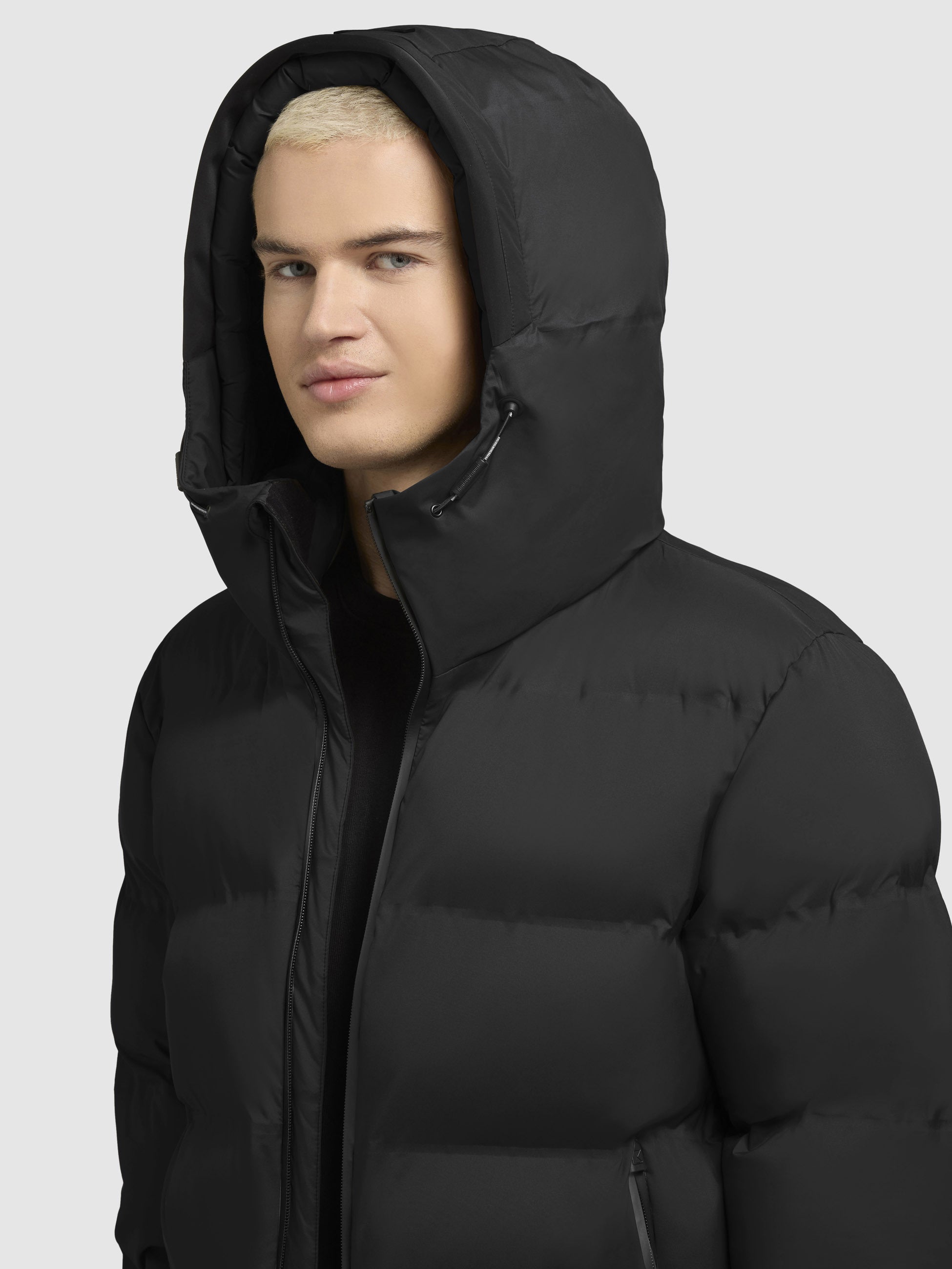 khujo-jacke-silas2-schwarz-herren-steppjacke-warm-wattiert image 7