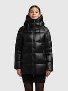 khujo-cara-black-damen-steppjacke-loose-fit-mit-kapuze image 4
