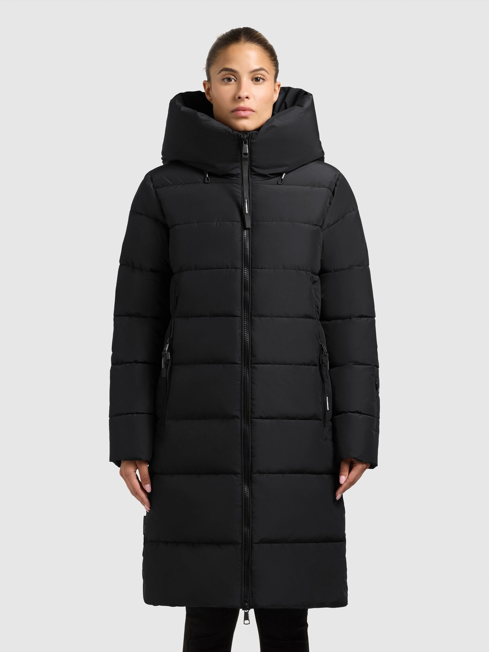 khujo-mantel-jilias6-matt-black-knielanger-winter-steppmantel-damen image 4