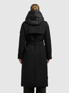 khujo-elena2-damen-winter-trenchcoat-black image 3