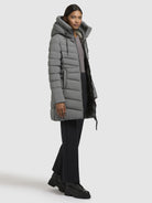 khujo-tuhani4-damen-jacke-grau-superleichte-steppjacke image 6