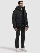 khujo-jacke-hinto2-dunkelgrau-winterjacke image 2