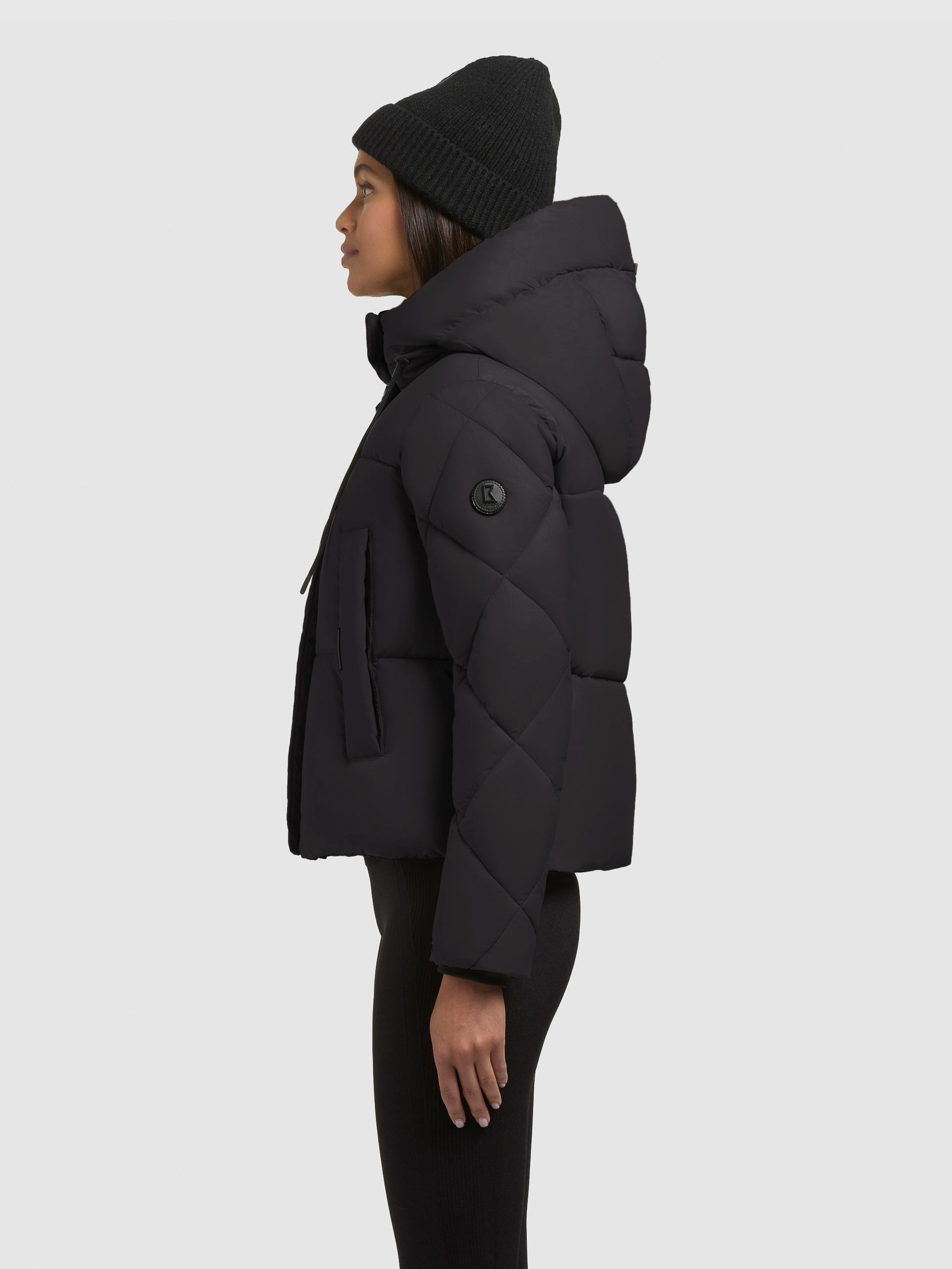 khujo-jacke-dafna-black-kurze-steppjacke-slim-fit-f-r-damen image 5