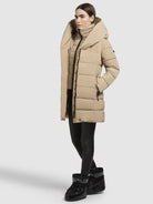 khujo-jacke-tenx-sand-damen-parka-steppjacke-mit-abnehmbarem-einsatz image 2