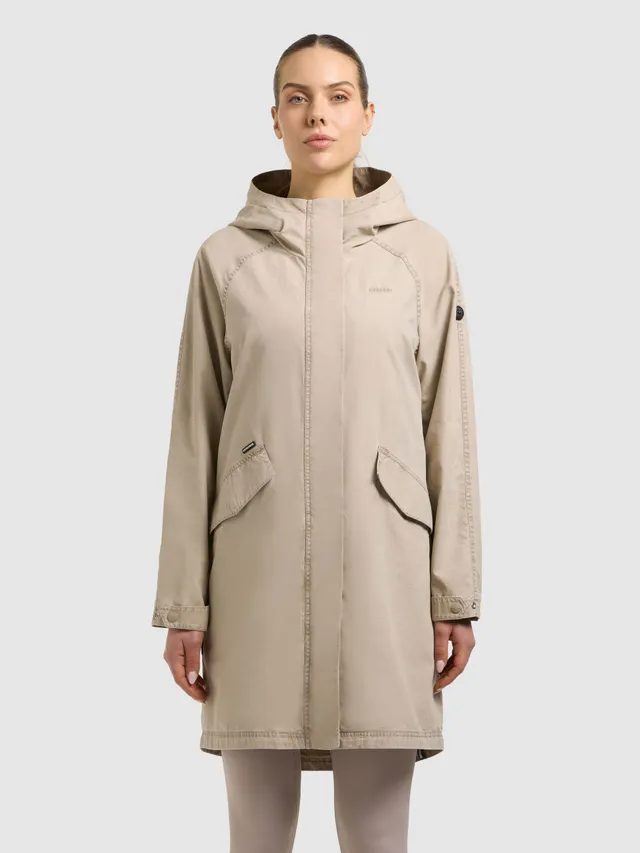 khujo-mantel-leal-bergangsmantel-mit-kapuze-moussy-beige image 1
