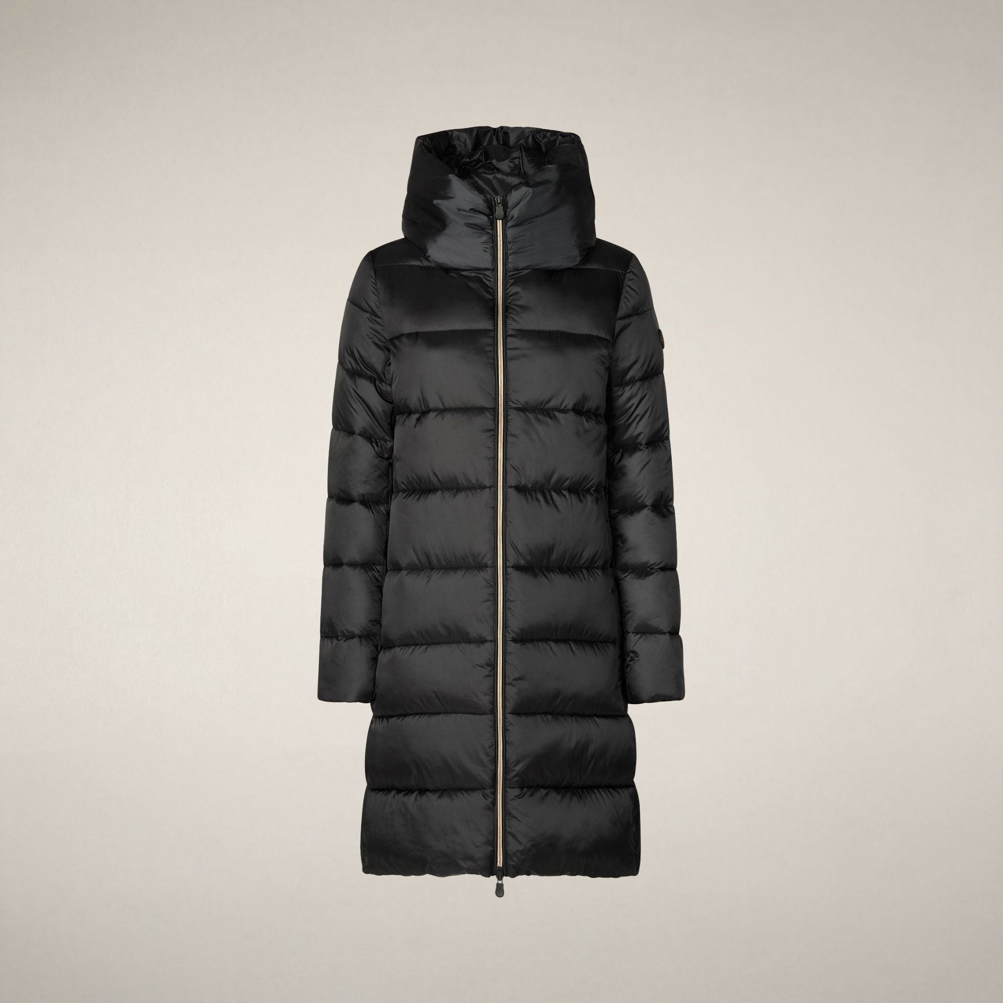 save-the-duck-lysa-damen-daunenmantel-extra-lang-puffer-schwarz image 3