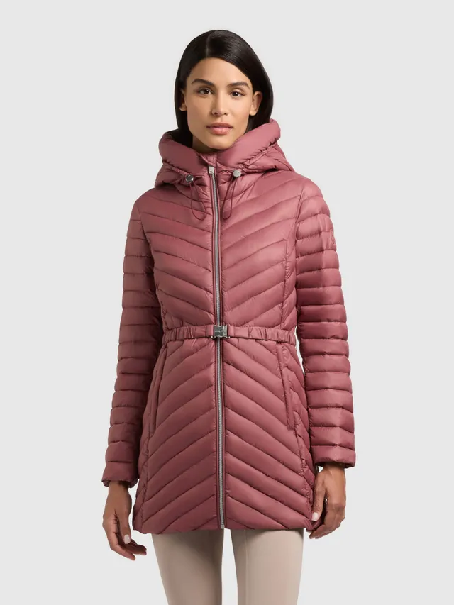khujo-sola-damen-steppjacke-fuchsia-slim-fit image 1