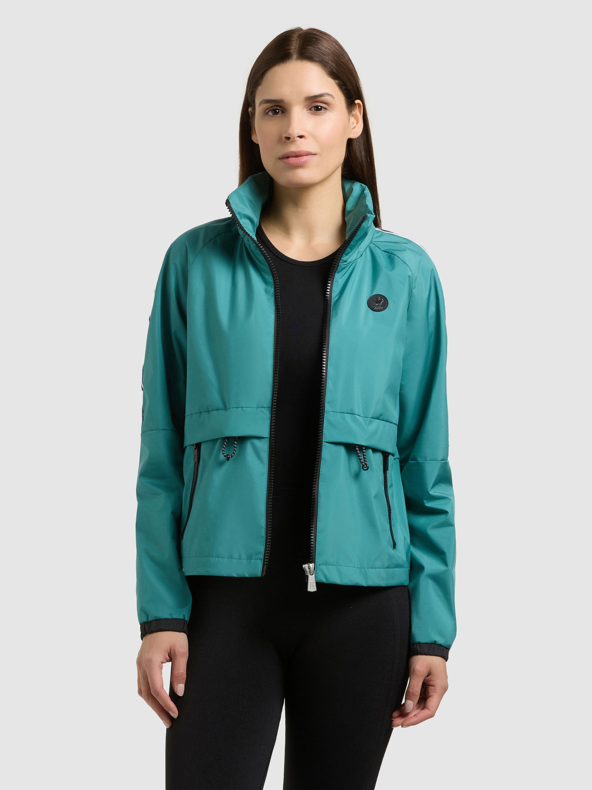 khujo-jacke-olia-north-sea-teal-damen-windbreaker-regenjacke image 4
