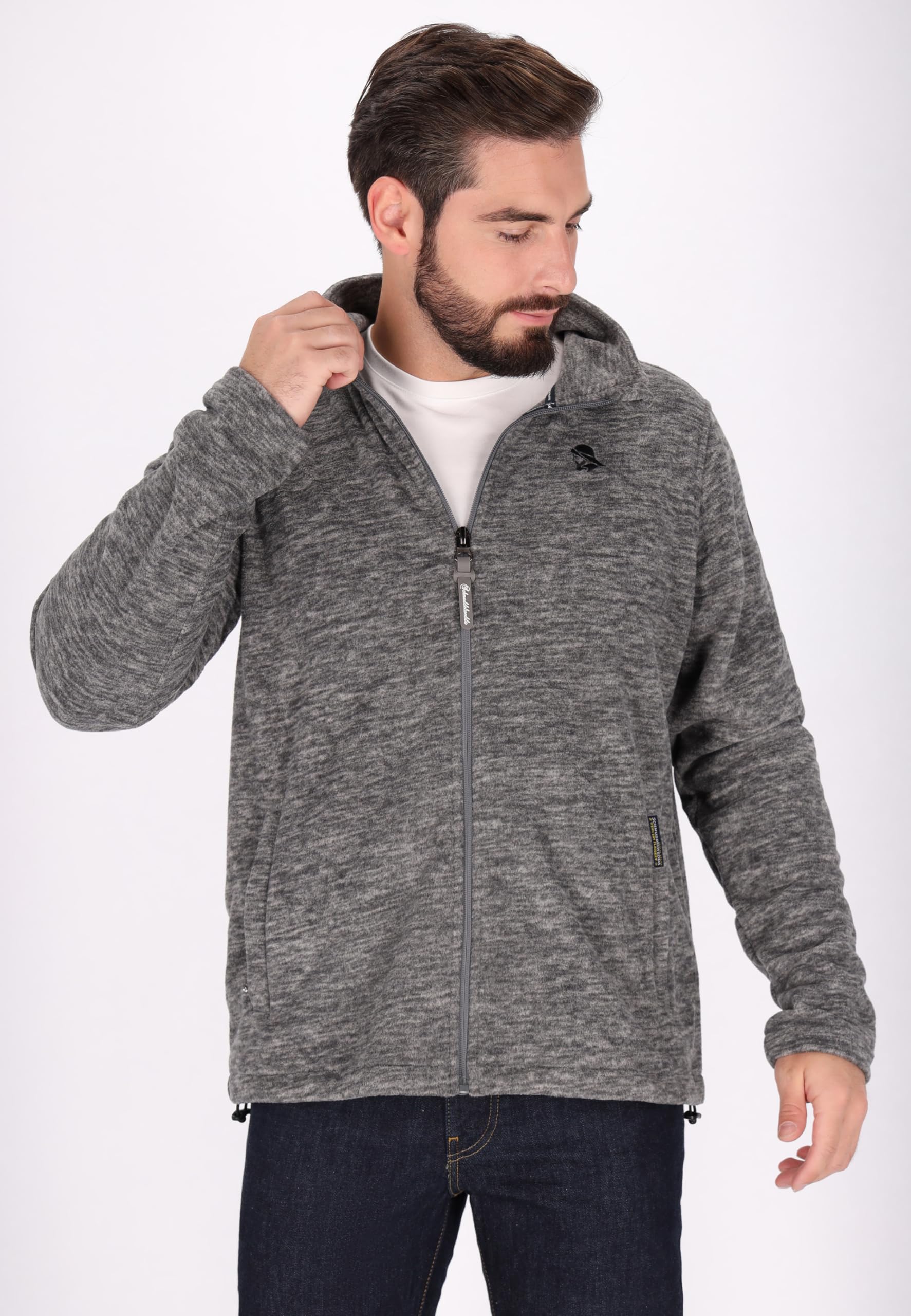 schmuddelwedda-herren-fleecejacke-mit-stehkragen-marine image 4