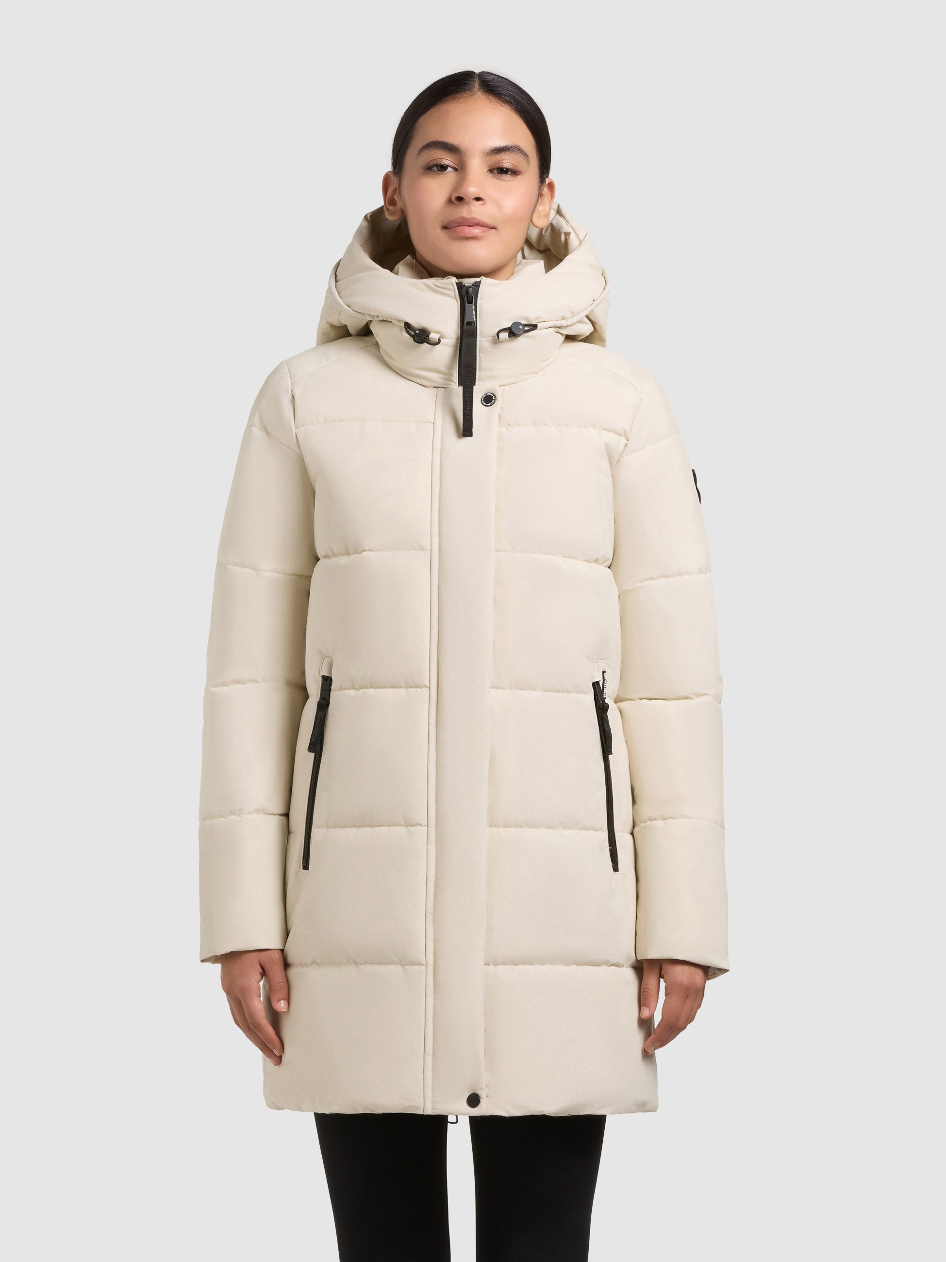 khujo-tilla-damen-winter-steppjacke-cotton-cream-mit-kapuze image 4