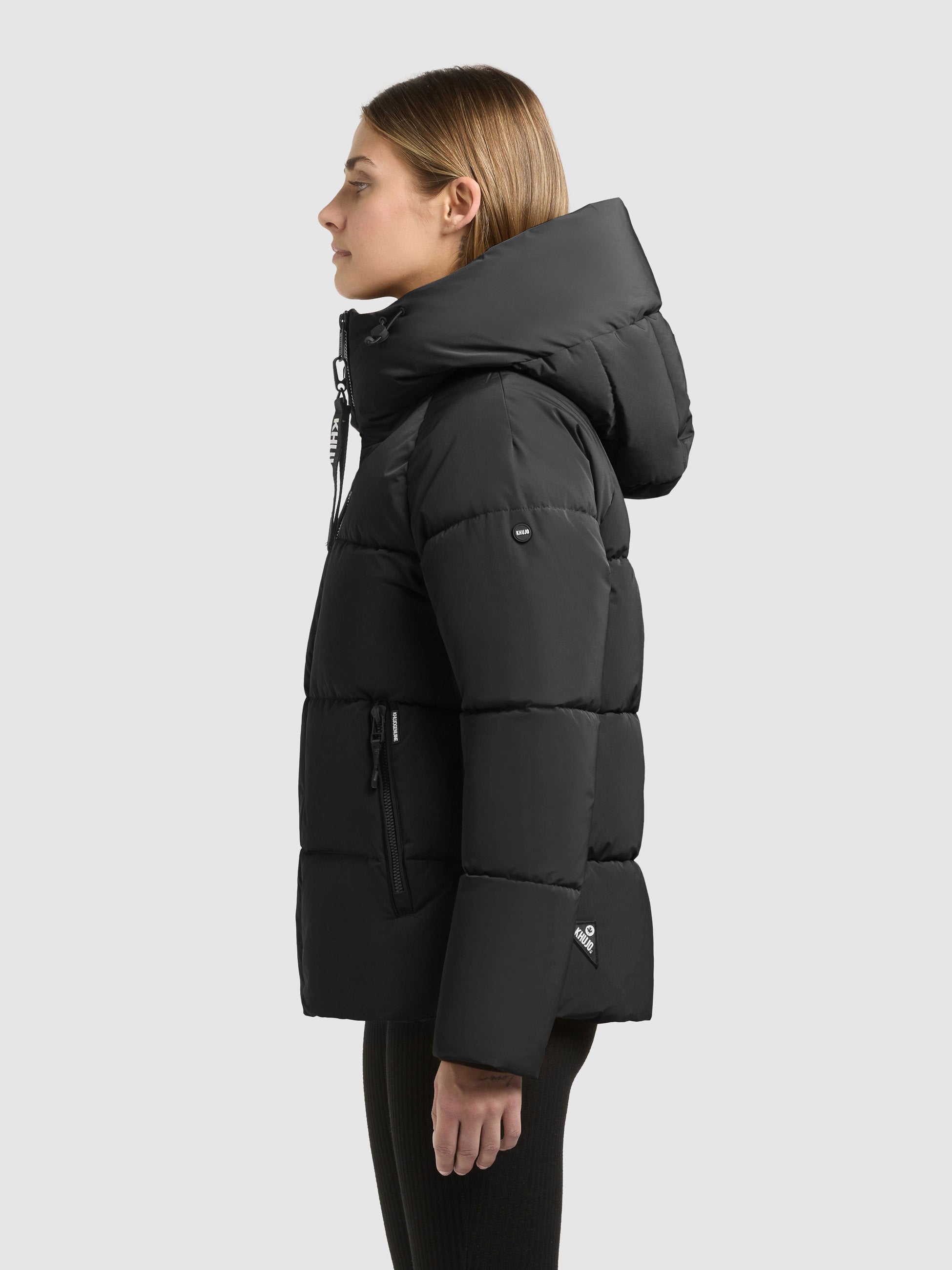 khujo-jacke-ono2-black-damen-steppjacke-h-ftlang-mit-kapuze image 5