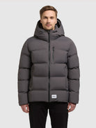 khujo-silas3-steppjacke-graphite-grey image 4