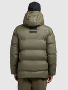 khujo-nabor-damen-steppjacke-oliv-kurz image 3