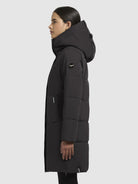 khujo-leane-parka-mantel-dunkelgrau-teilgesteppt image 5
