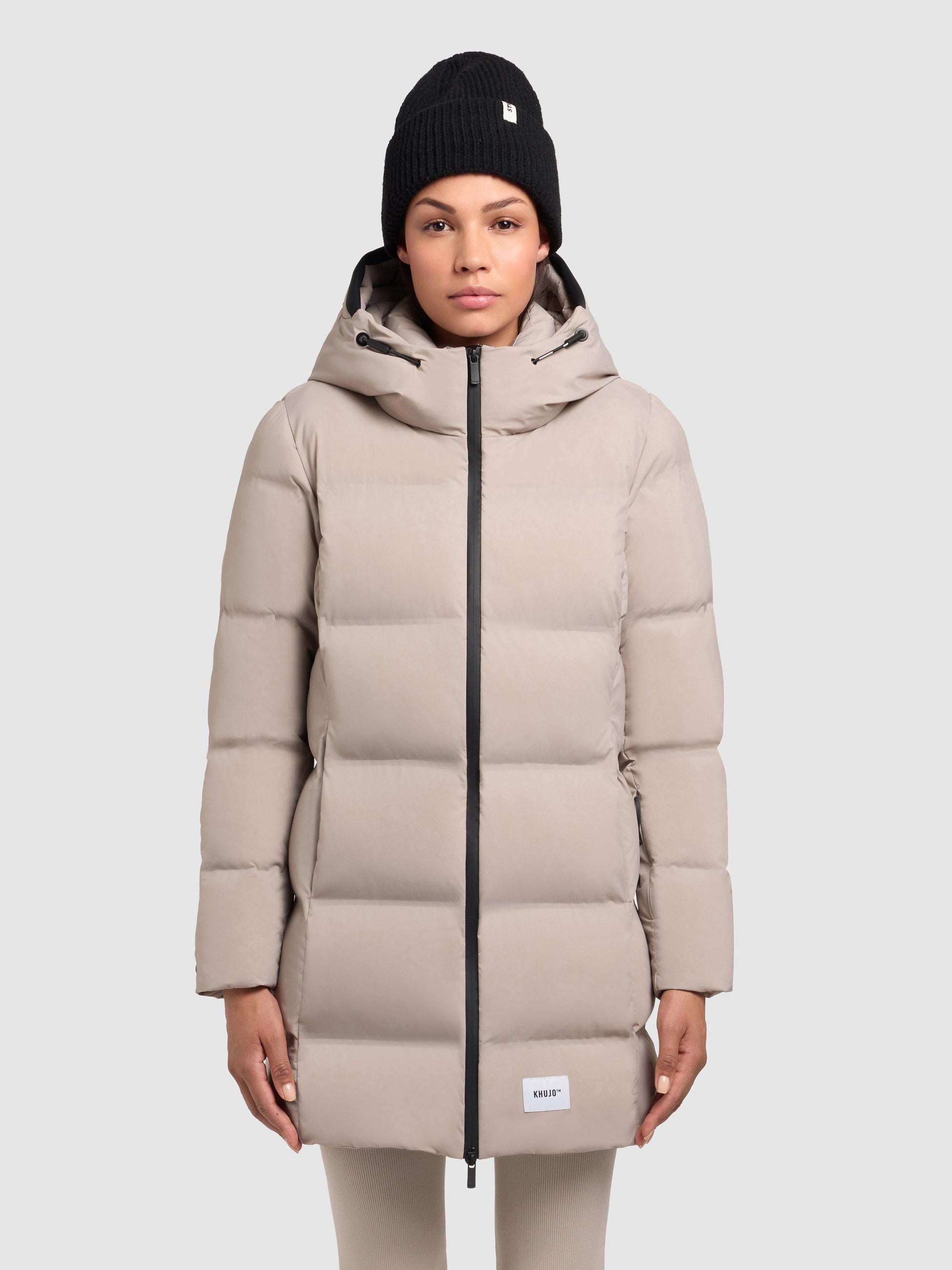 khujo-jacke-tanare3-dusty-rose-warm-wattierte-steppjacke-mit-kapuze-f-r-damen image 4