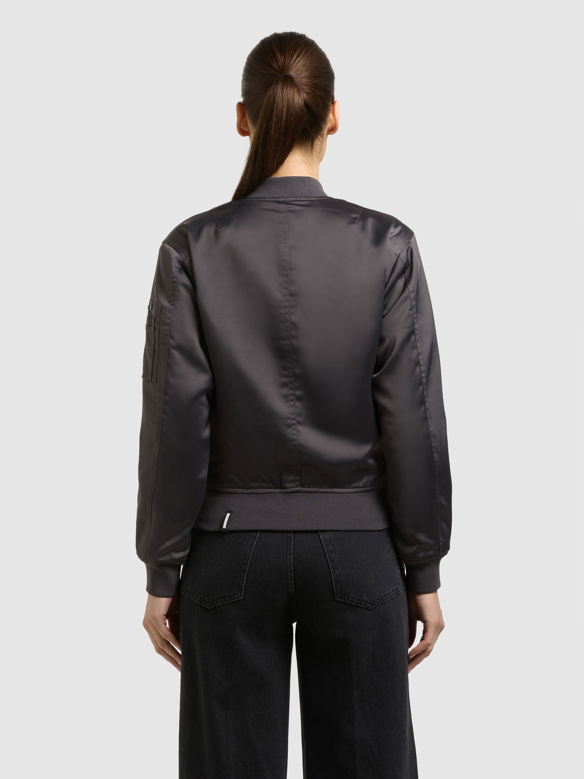 khujo-beth-damen-bomberjacke-slate-grey image 3