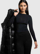 khujo-janou-black-jacke-gesteppte-winterjacke-mit-kapuze image 8