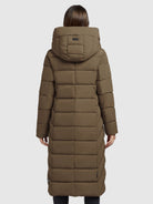 khujo-coat-tynse-steppmantel-braun-damen-wadenlang image 3
