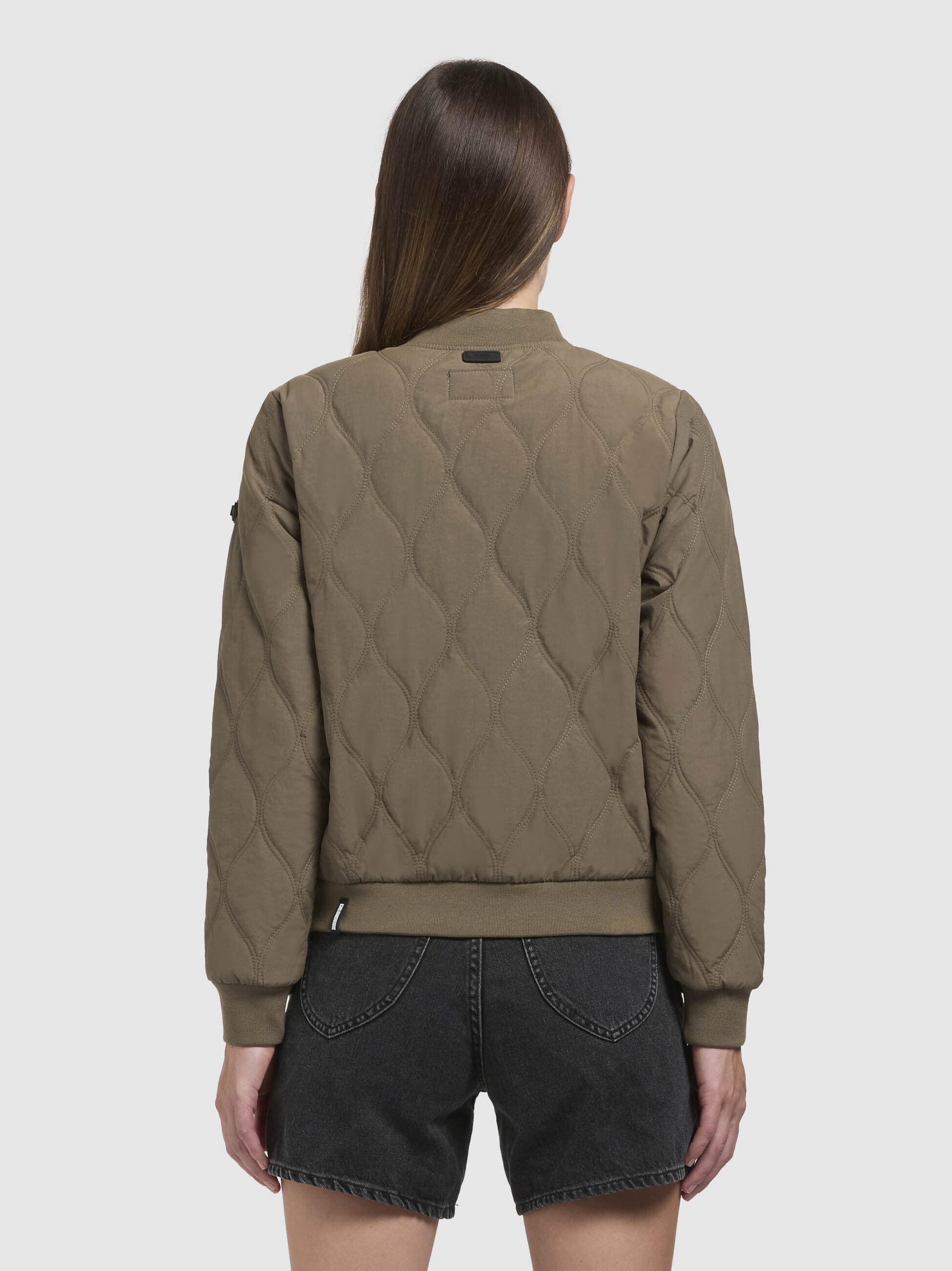 khujo-feen-damen-bomber-sommerjacke-khaki-h-ftlang image 3