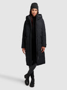 khujo-dairi-damen-coat-knielang-gesteppt-port-blue image 6