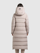 khujo-coat-deria4-dusty-beige-steppmantel-wadenlang-regular-fit image 3