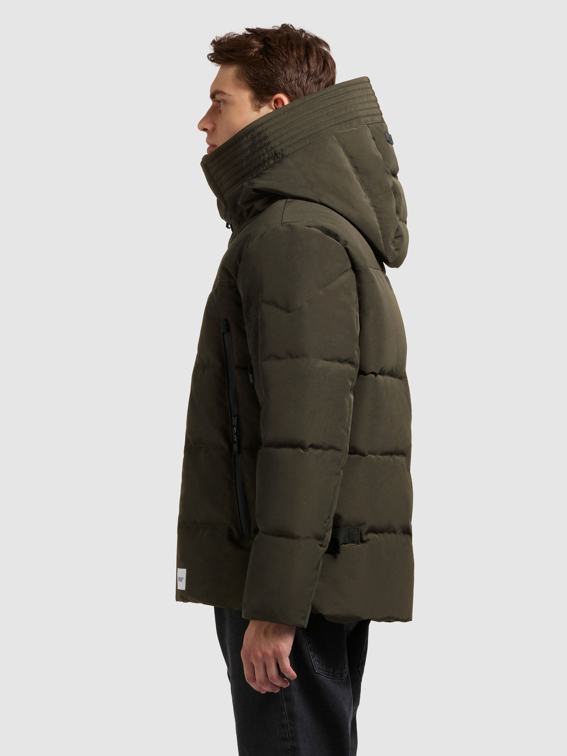 khujo-tato2-range-green-jacke-f-r-herren-steppjacke-h-ftlang-mit-kapuze image 5