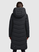khujo-mantel-mikia-schwarz-knielanger-steppmantel-damen-regular-fit image 3