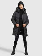 khujo-darka-steppmantel-dunkelgrau-regular-fit image 6