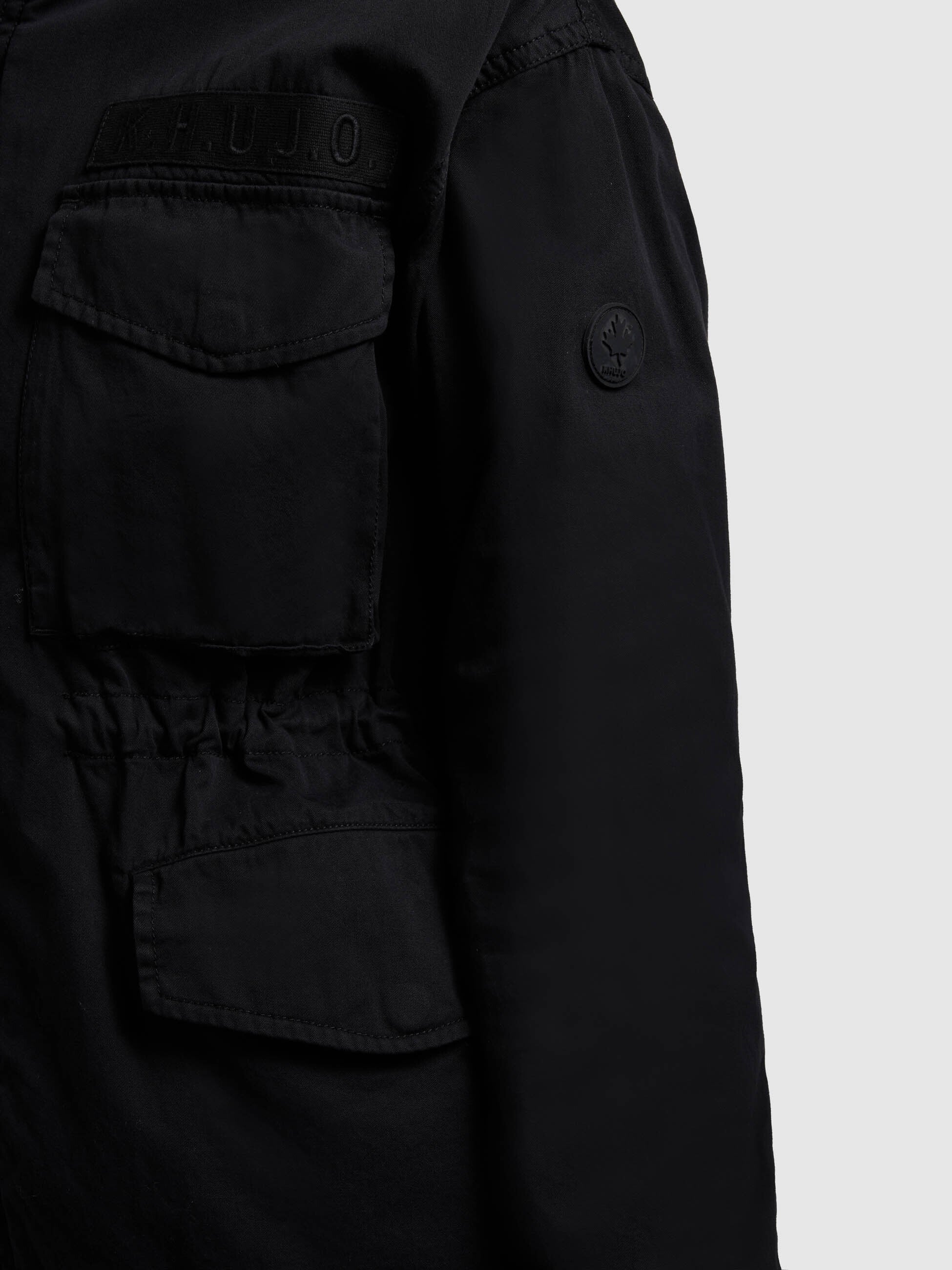 khujo-jacke-sunna-black-fieldjacke-aus-baumwoll-twill-f-r-damen image 8