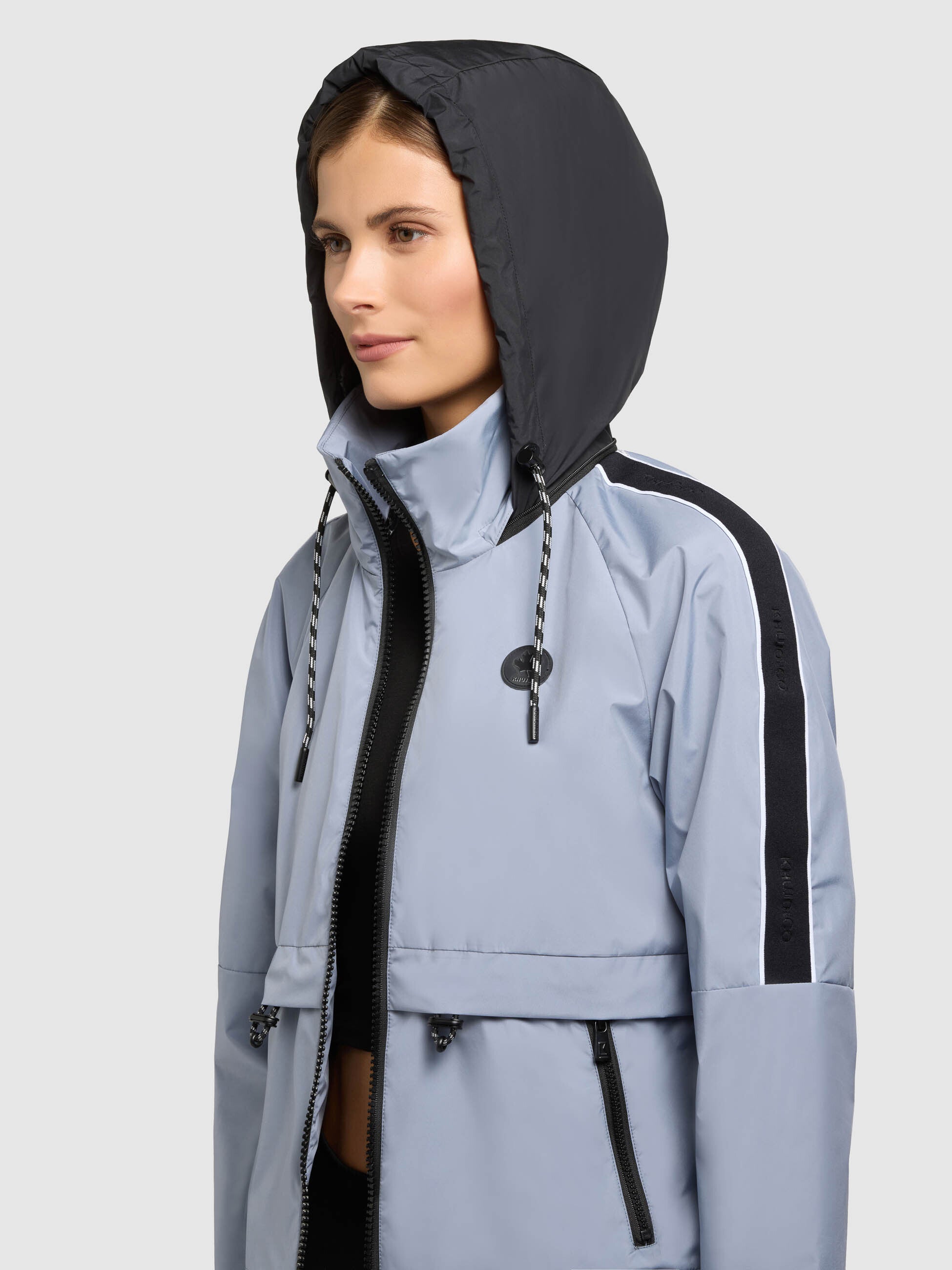 khujo-jacke-olia-misty-blue-damen-windbreaker-wasserabweisend image 8