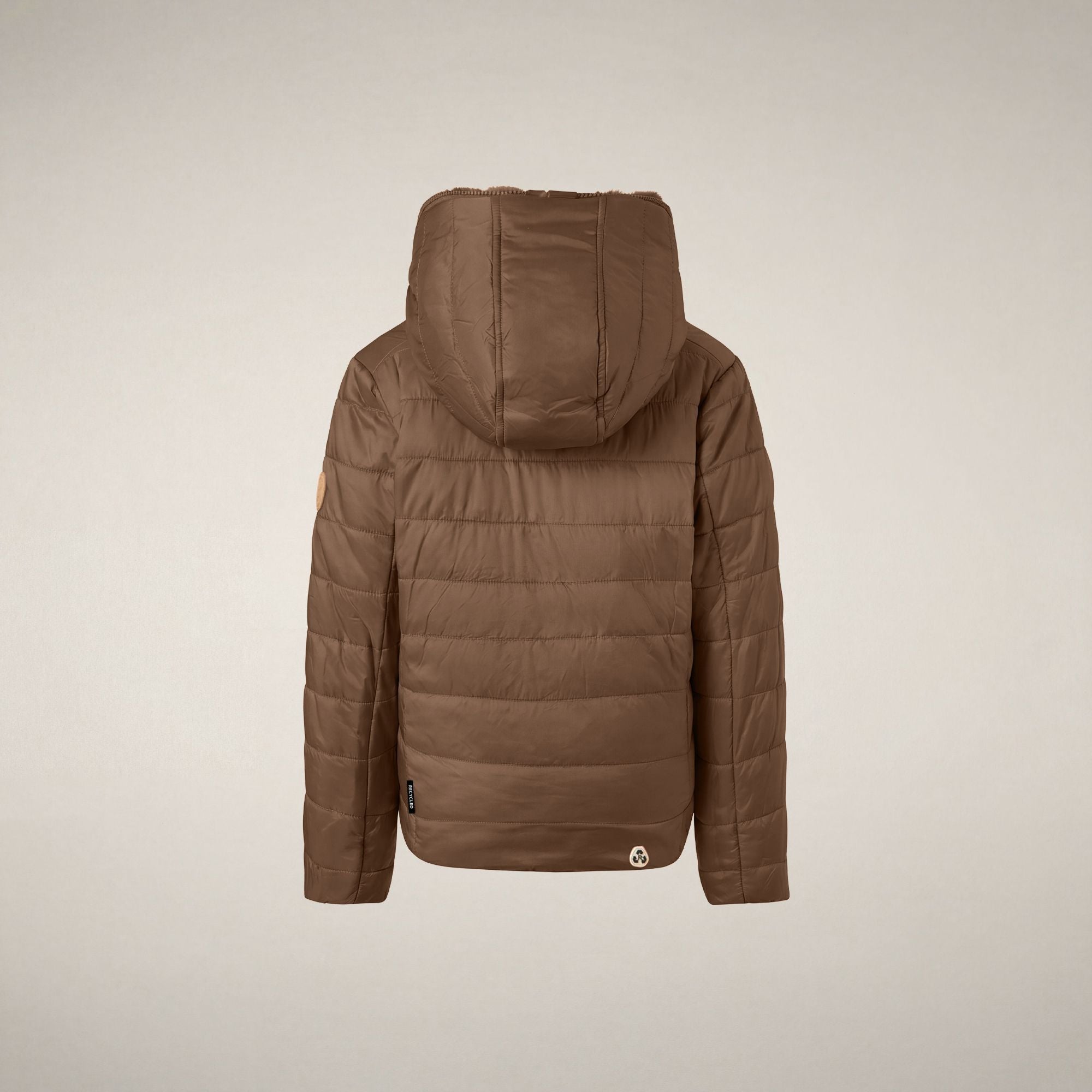 save-the-duck-chloe-reversible-m-dchen-jacke-haselnuss-braun-pl-sch-stepp image 5