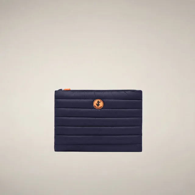 save-the-duck-shaula-unisex-stepp-pouch-navyblau image 1