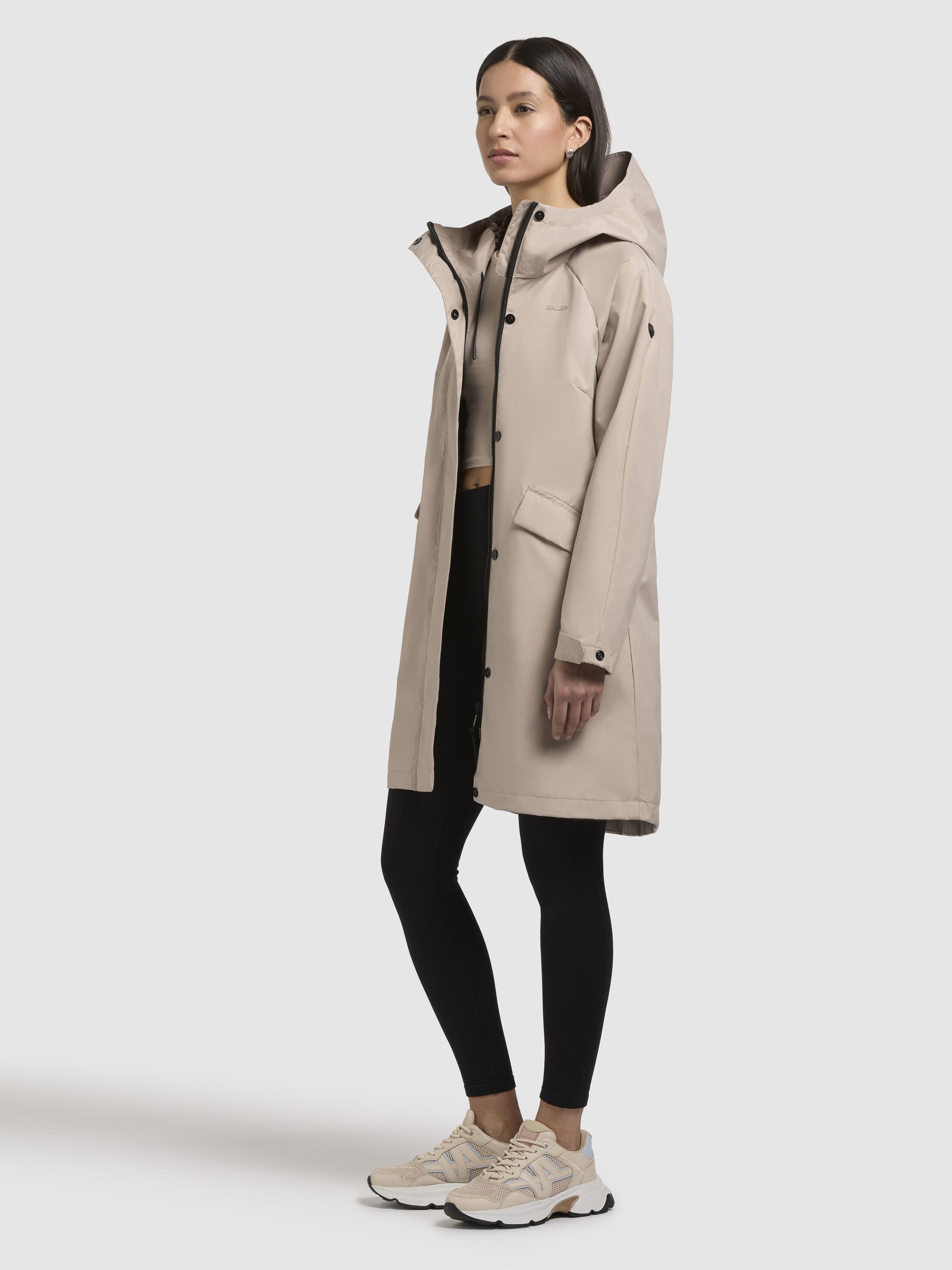 khujo-yeal-damen-kurzmantel-beige image 2