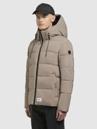 khujo-jacke-loga2-graubeige-damen-steppjacke image 5