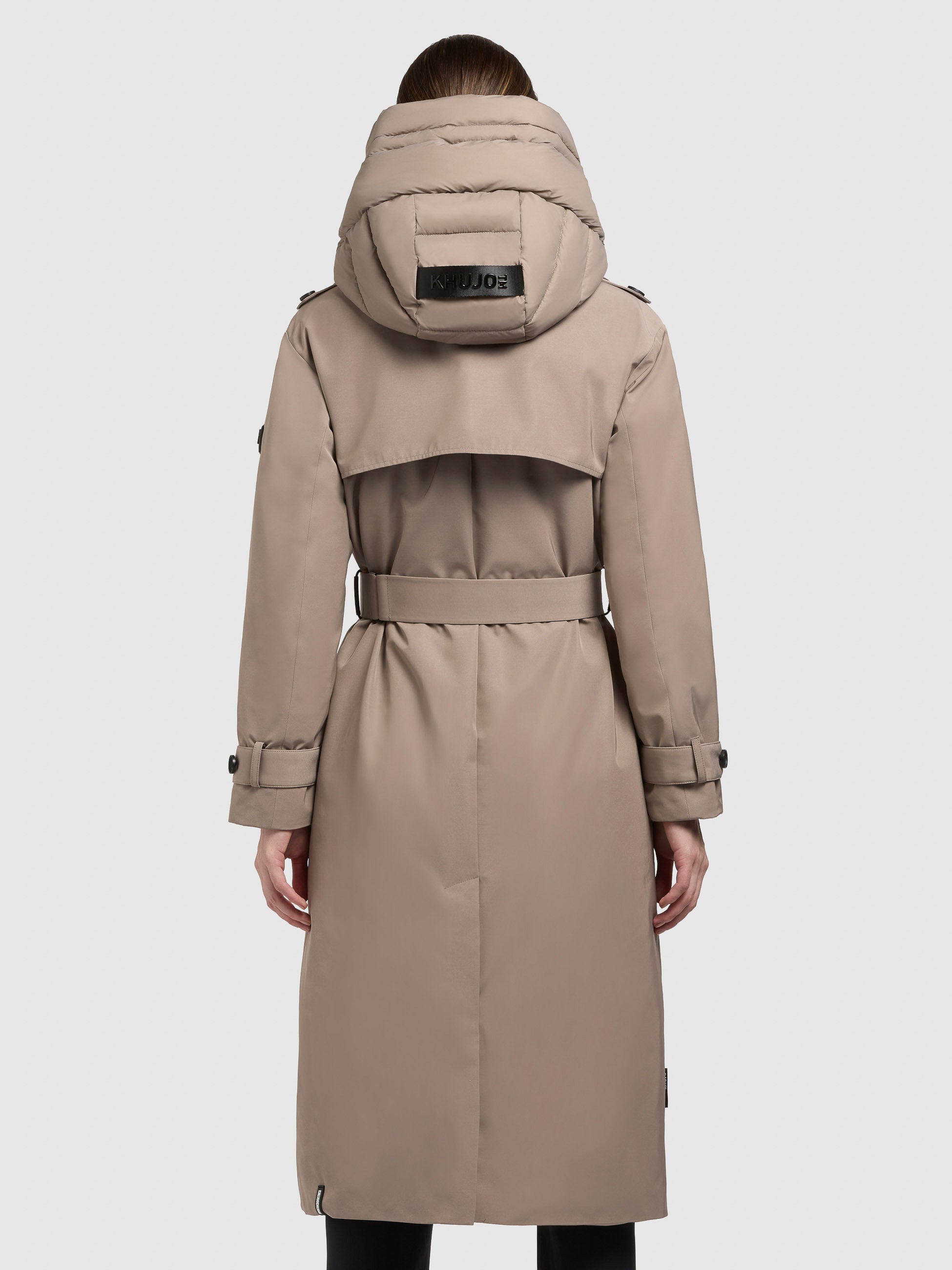 khujo-mantel-elena-greige-damen-trenchcoat-2 image 3