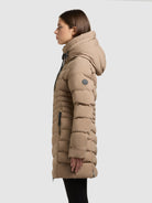 khujo-mantel-lava-kurzmantel-cookie-beige-slim-fit image 5