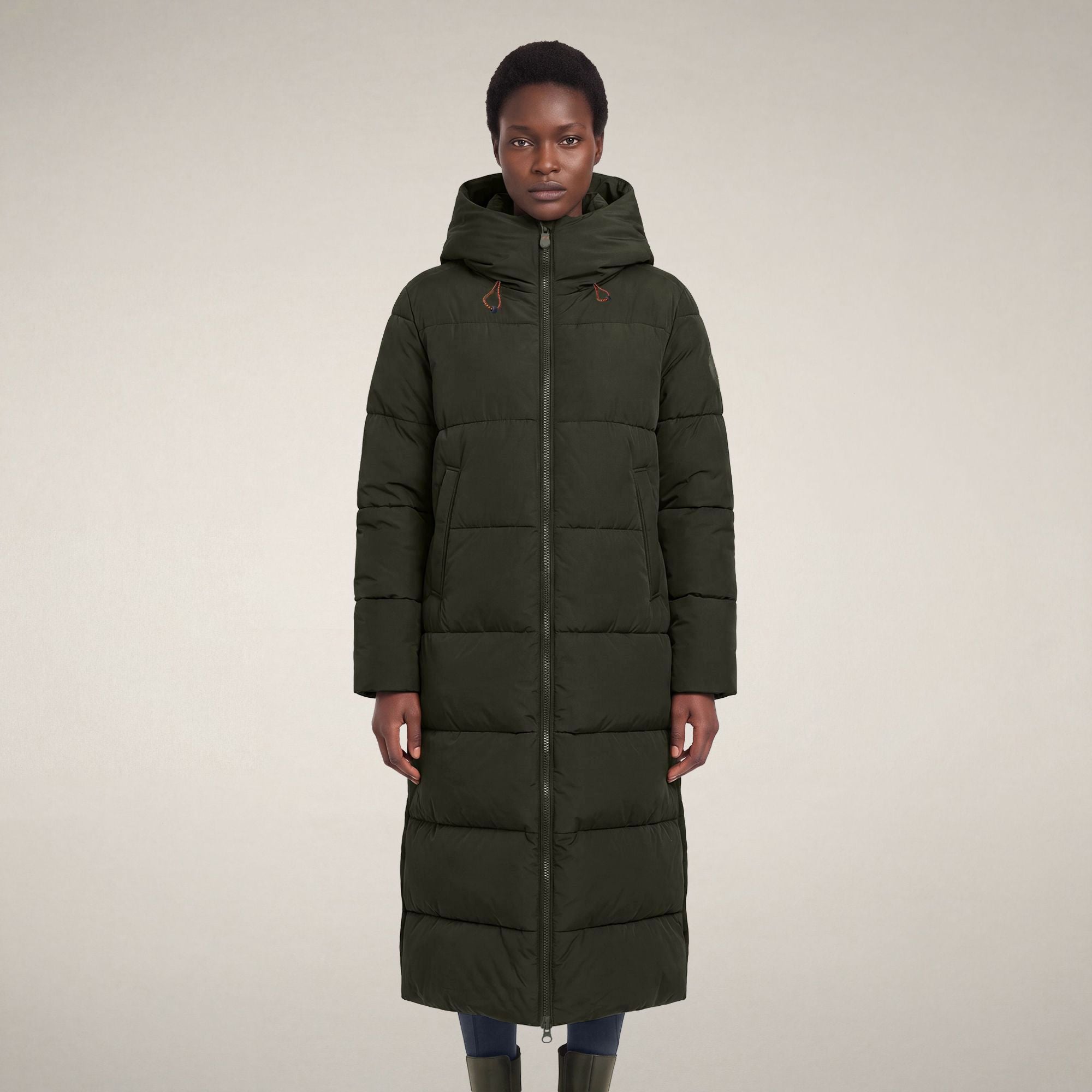 save-the-duck-zendaya-damen-parka-extra-lang-erdgr-n image 5