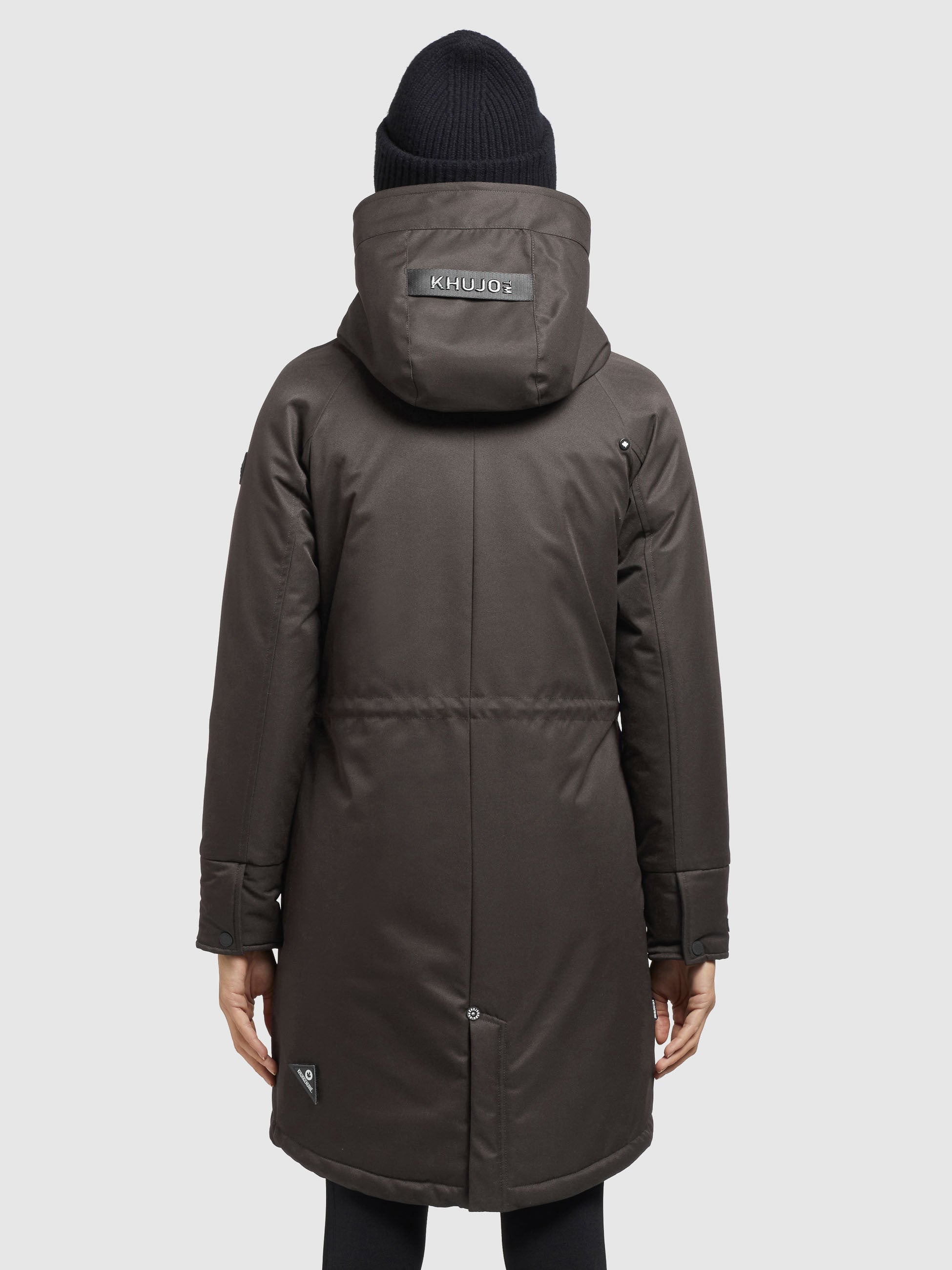khujo-mantel-laria-dunkelgrau-wintermantel-parka-regular-fit image 3