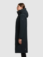 khujo-coat-santini-port-blue-knielanger-wintermantel-mit-wasserabweisender-besch image 5